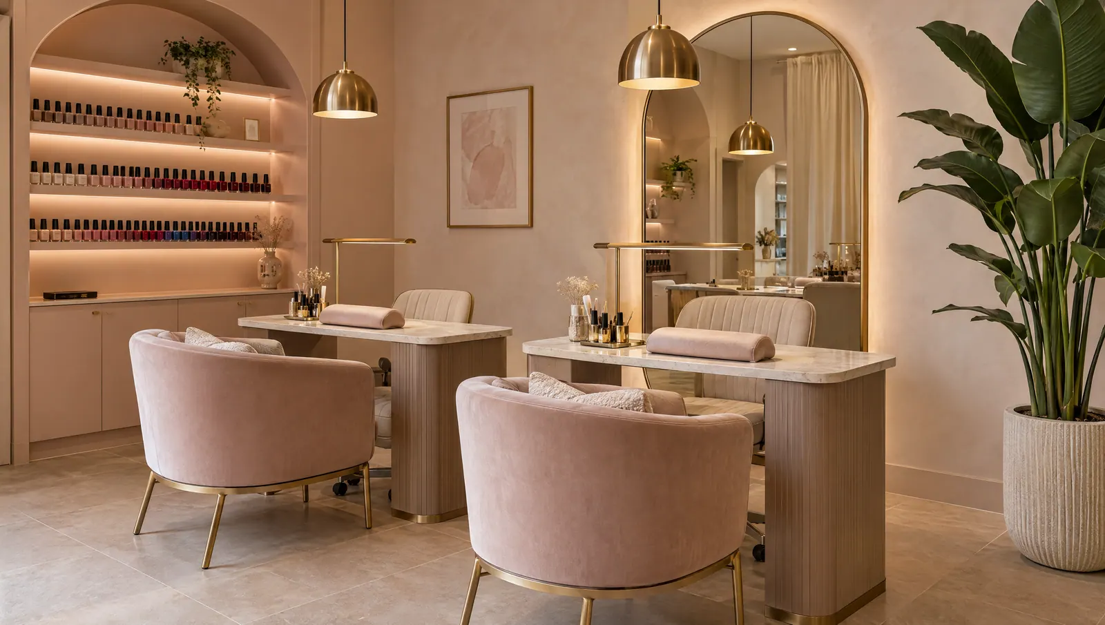 Website demo for beauty salons: Nácar
